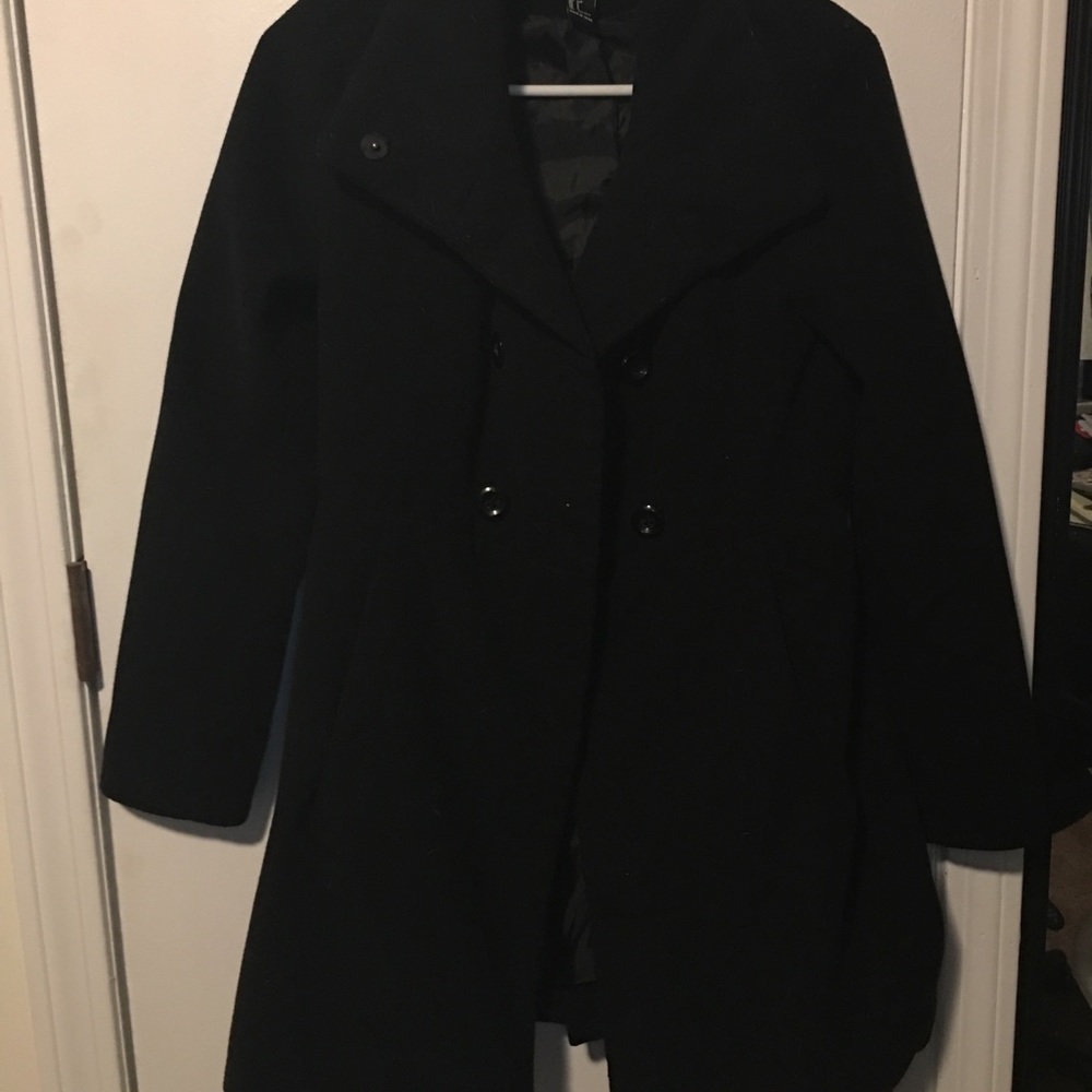 Forever 21 peacoat women’s size small winter